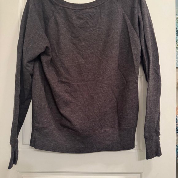 Live And Tell, Let's Get Sheet Faced Sweatshirt, Dark Gray, SMALL, Preowned - Picture 3 of 5